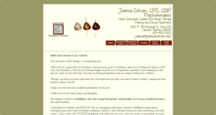 Desktop Screenshot of joannacolrain.com
